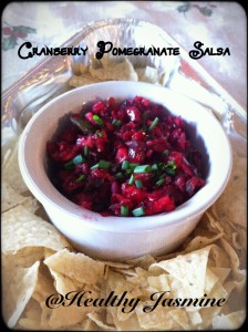 This festive salsa will be a hit at your next holiday party