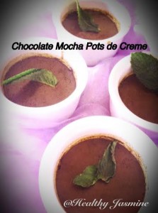 Chocolate Mocha Pots de Creme