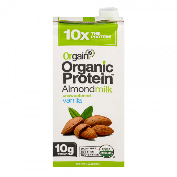 Orgain Organic Protein Almondmilk Unsweetened Vanilla – Healthy Jasmine